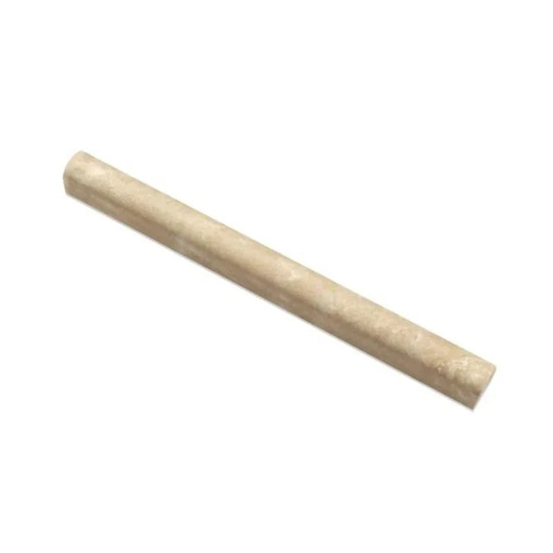 1x12 Honed Durango Travertine Dome Liner.