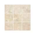 4x4 Honed Durango Travertine Tile.