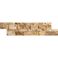 Gold Travertine ledger panel