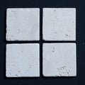 Cream Light Bianco 2x2 Tumbled Mosaic Tile