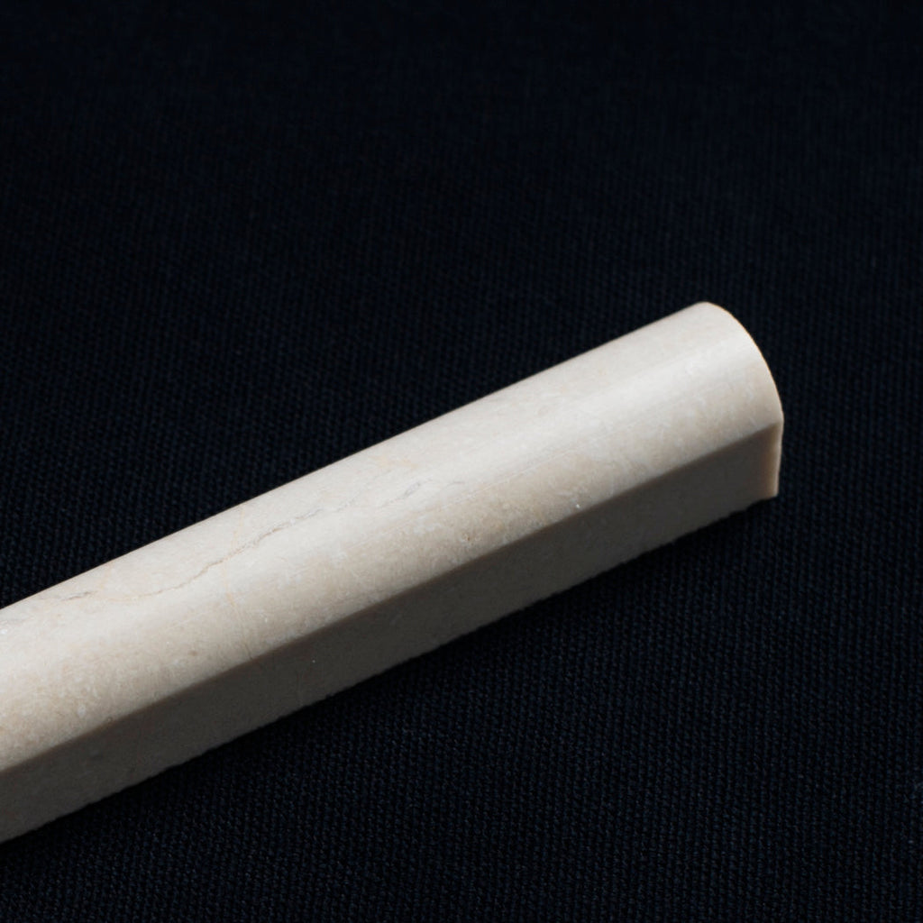 Crema Marfil Pencil Polished Mosaic Tile