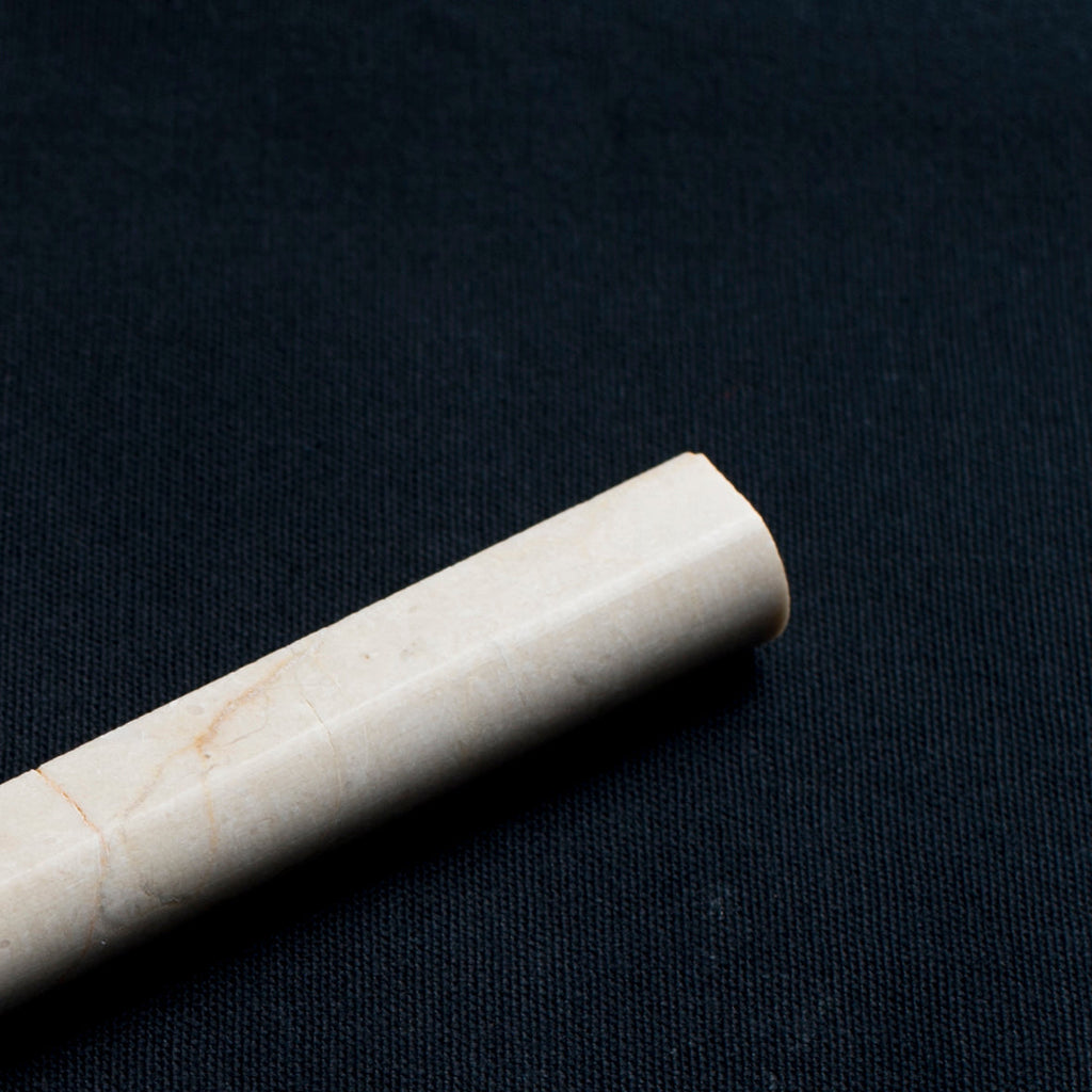 Crema Marfil Pencil Polished Mosaic Tile