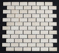 Crema Marfil Marble 1x2 Honed Mosaic Tile