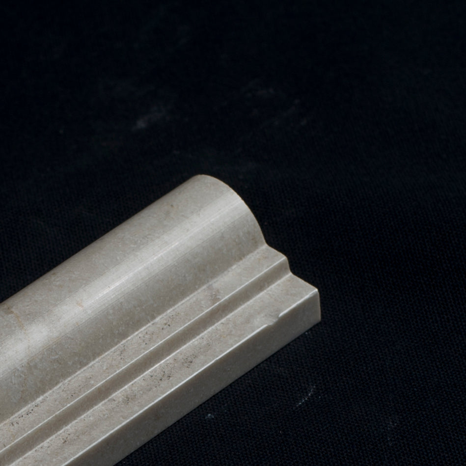 Moldings Crema Metro Ogee Crema Marfil Mosaic Tile