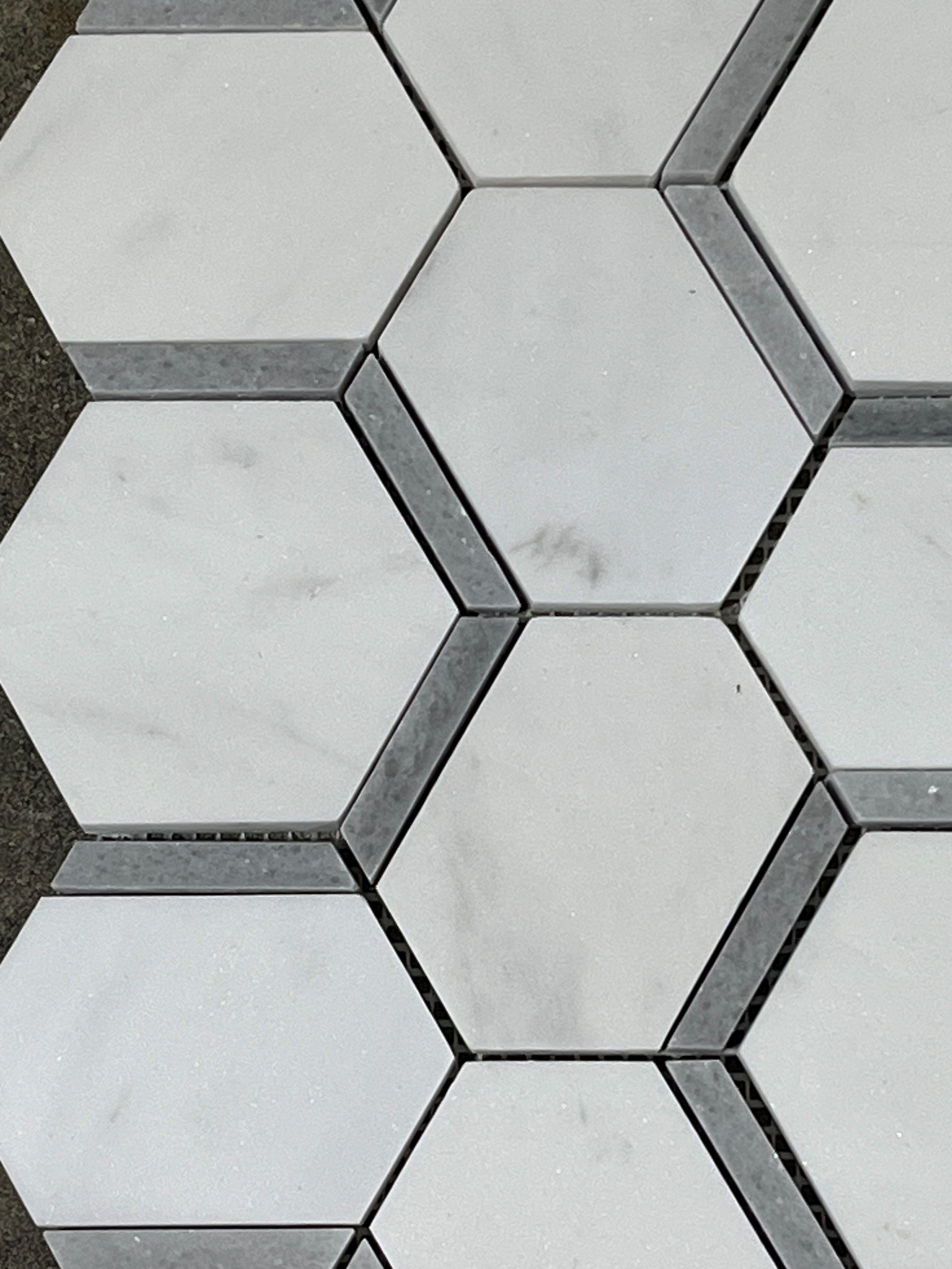 Catacomb Dolomite Misty Grey Honed Mosaic Tile