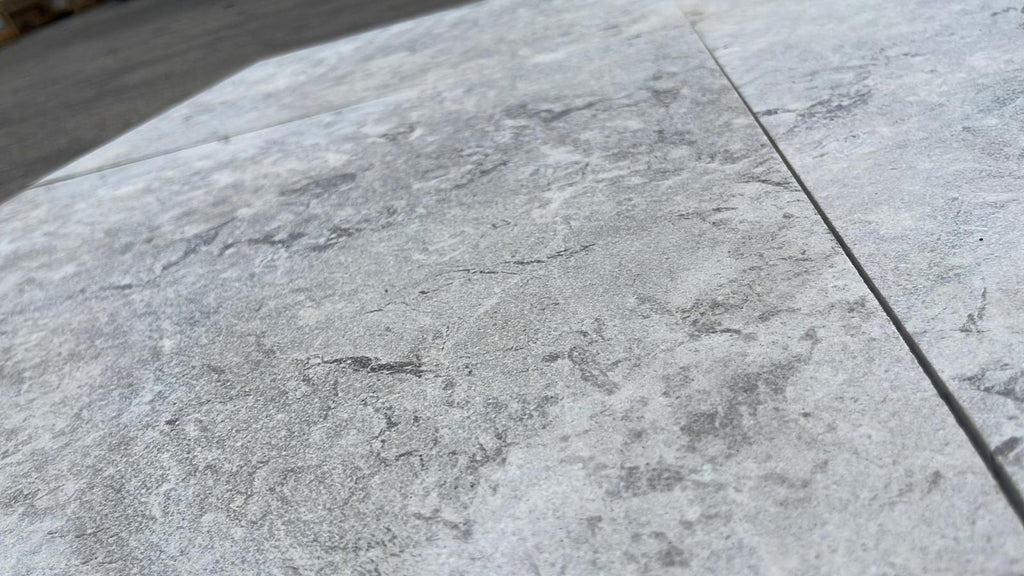 Wynwood gray leather finish paver 18x36