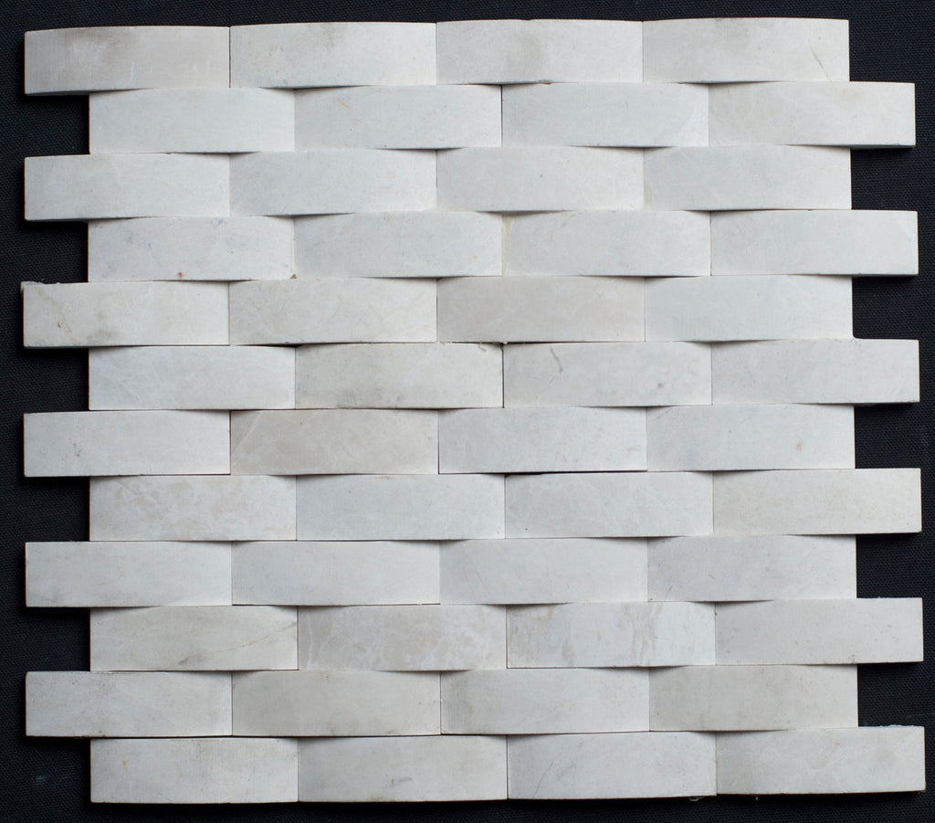 Floridian Cream Curve Honed Mosaic Tile