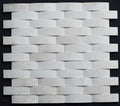 Floridian Cream Curve Honed Mosaic Tile