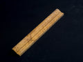 Gold Travertine Ogee Edge 2x12 Honed and Unfilled Mosaic Tile