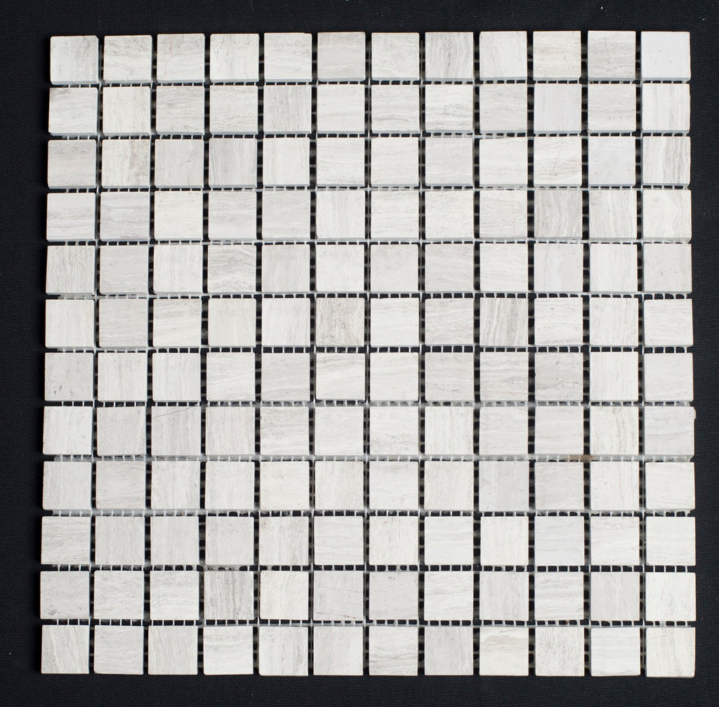 Haisa Light Marble 1x1 Honed Mosaic Tile