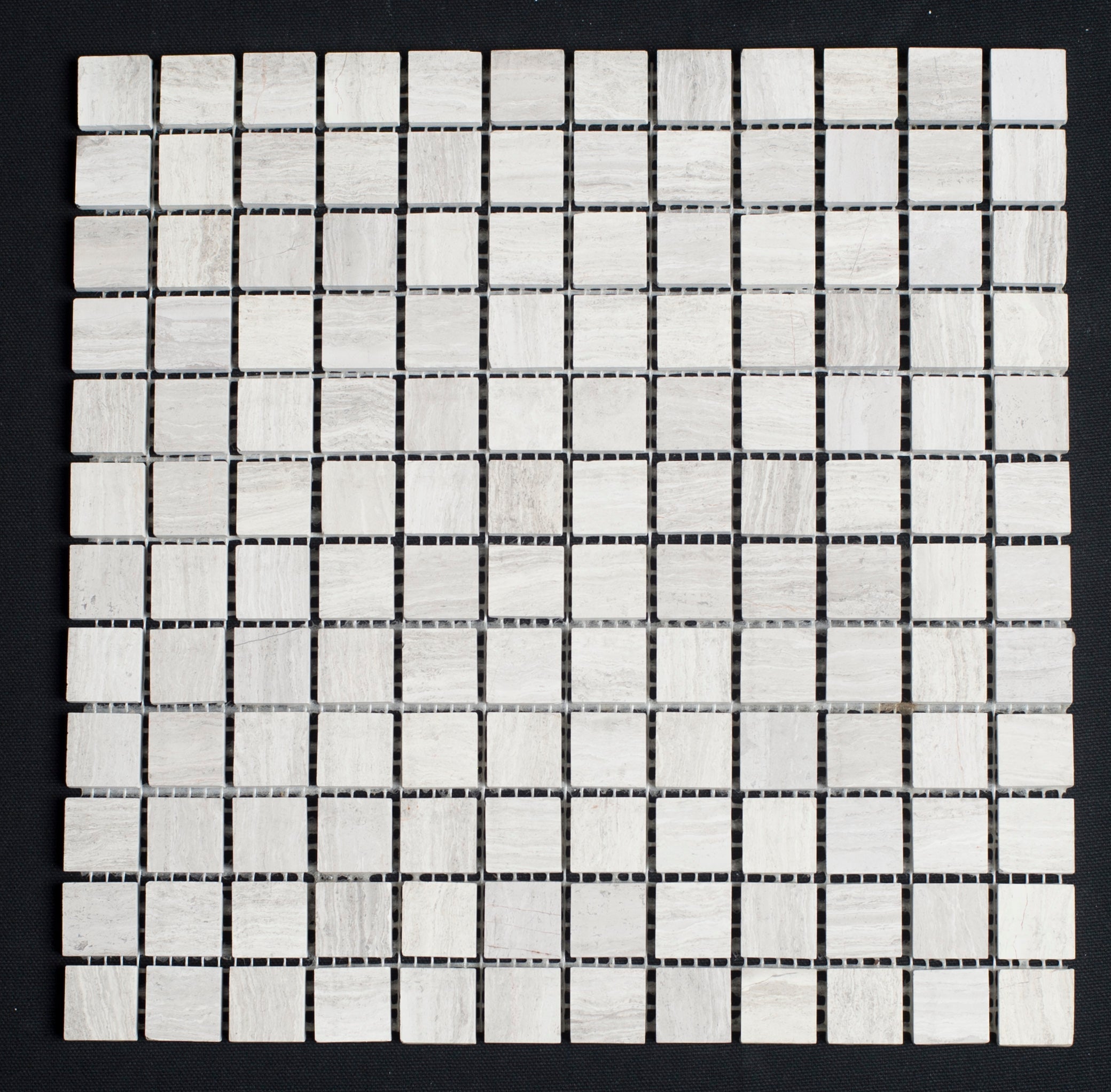 Haisa Light Marble 1x1 Honed Mosaic Tile