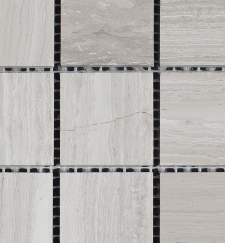 Haisa Light Marble 2x2  Honed Mosaic Tile