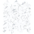Herringbone Calacatta Matte Marble Look Glass Mosaic Tile