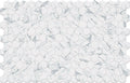 Hexa Calacatta Look Matte Glass Mosaic Tile