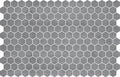 Hexa Concrete Look Matte Glass Mosaic Tile