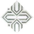 CELBRIDGE Mint Green, Paper Onyx Mix Mosaic Tile - stoneandtiledepot.com
