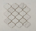 Bianco Nieve Lantern Marble Mosaic Tile