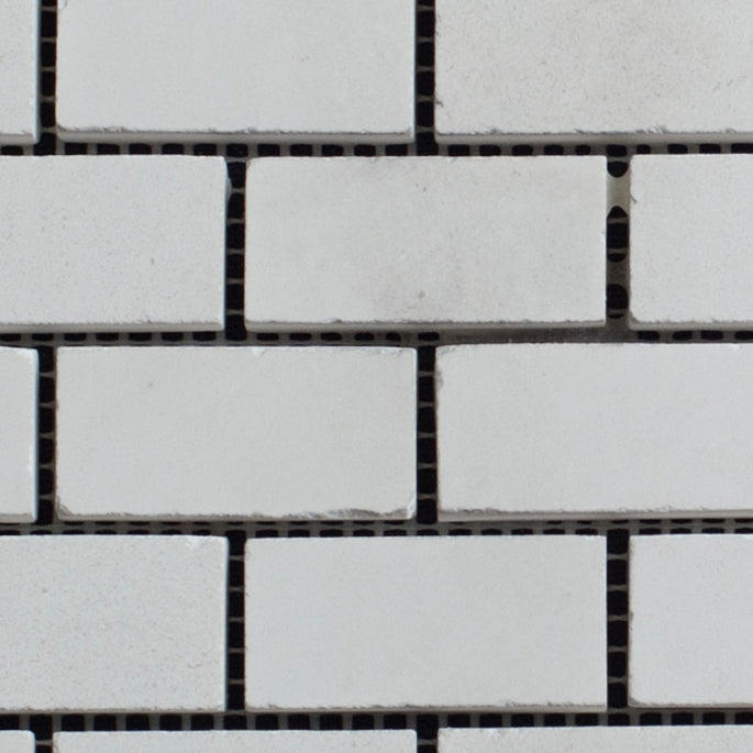 Limra Limestone 1x2 Polished Mosaic Tile