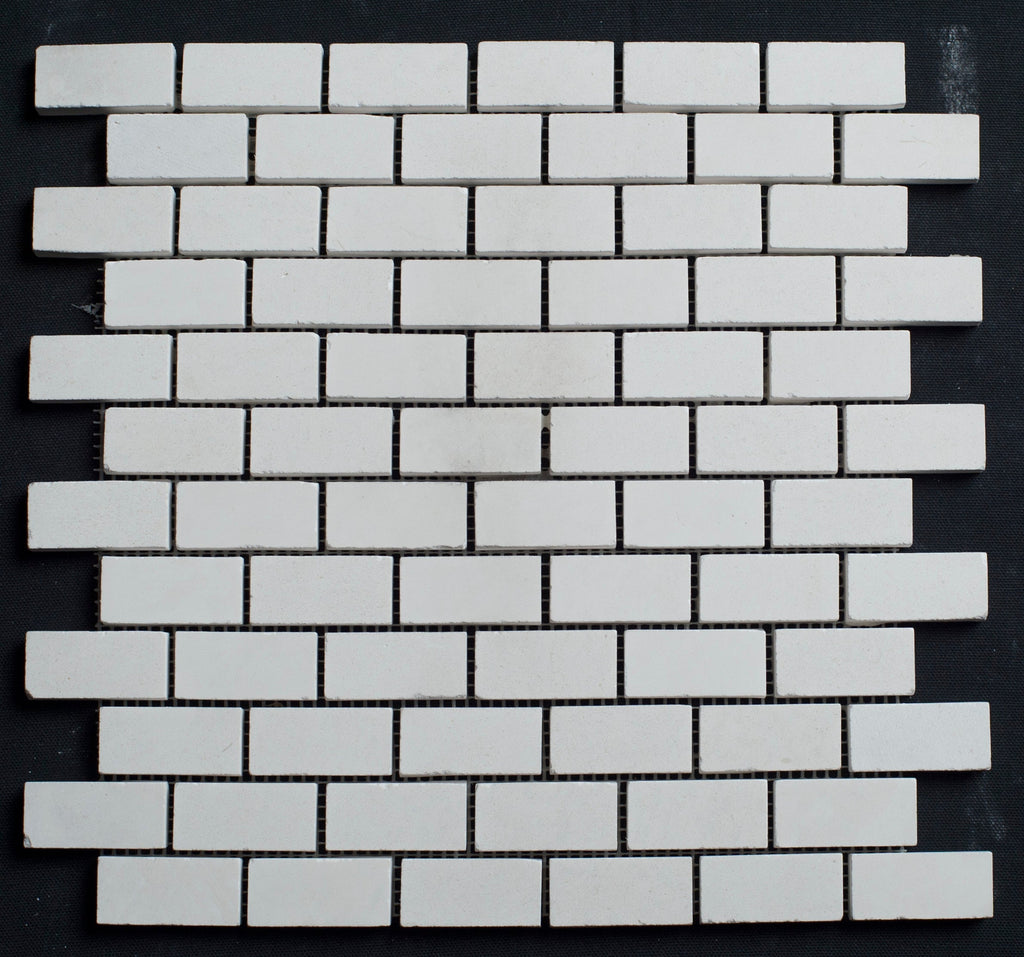 Limra Limestone 1x2 Polished Mosaic Tile