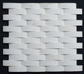 Limra Limestone Curve Honed Mosaic Tile