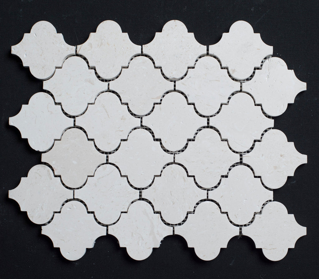 Limra Limestone Lantern Honed Mosaic Tile