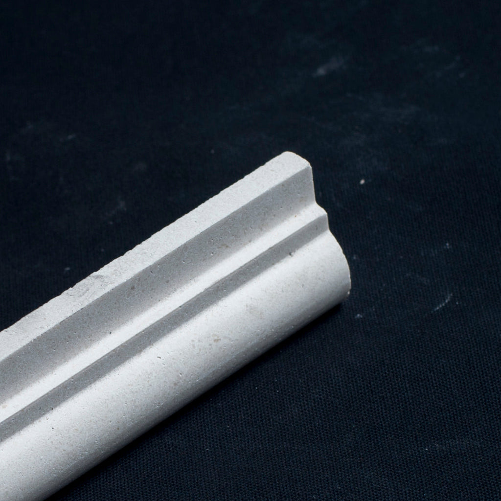 Limra Limestone Ogee Edge 2x12 Polished Mosaic Tile