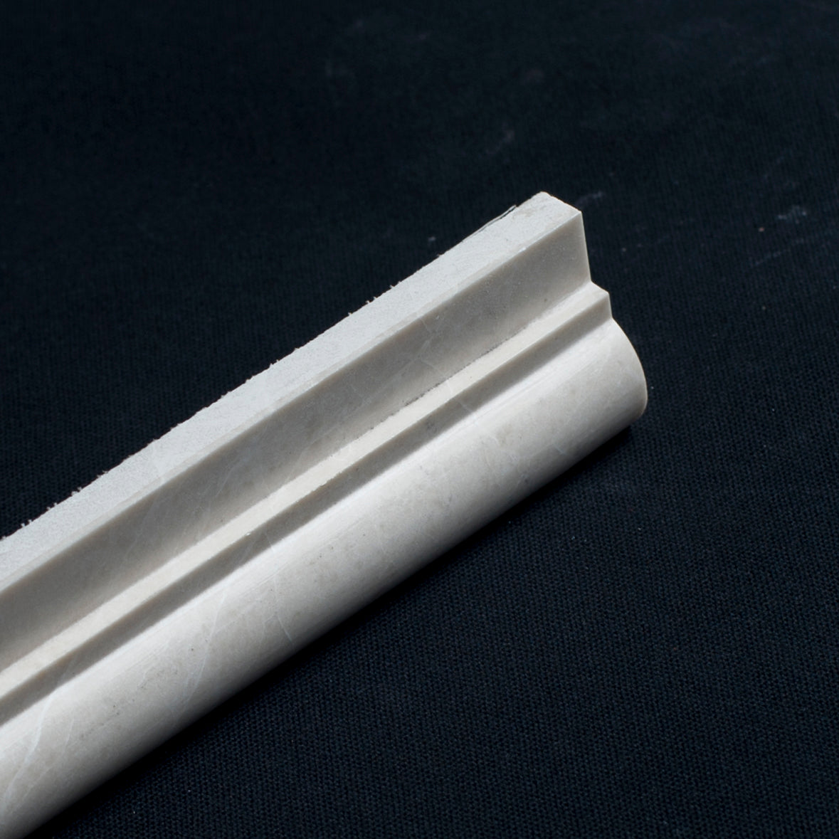 Limra Limestone Ogee Edge 2x12 Polished Mosaic Tile
