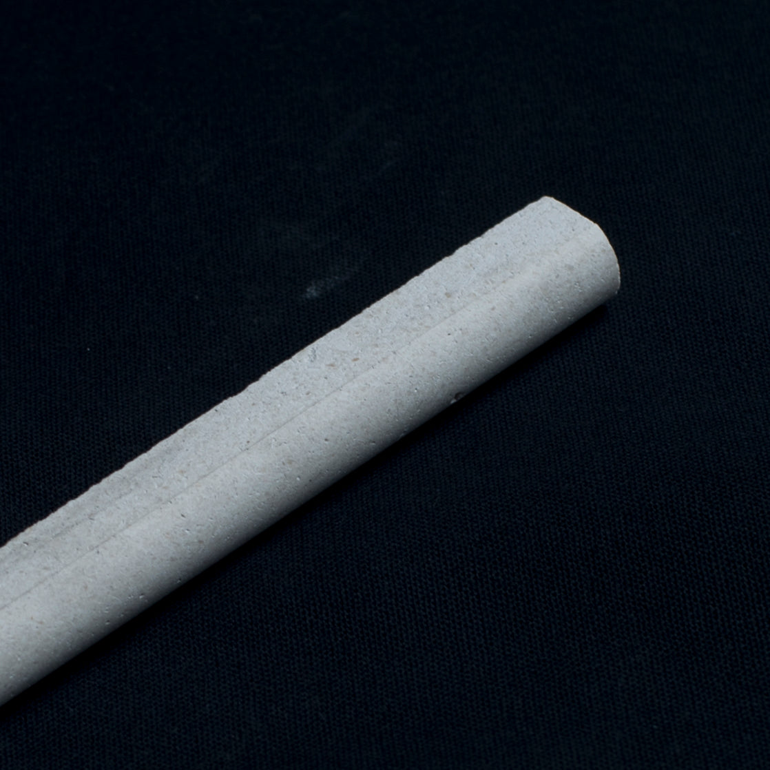 Limra Limestone Pencil Liner 3/4x12 Polished Mosaic Tile
