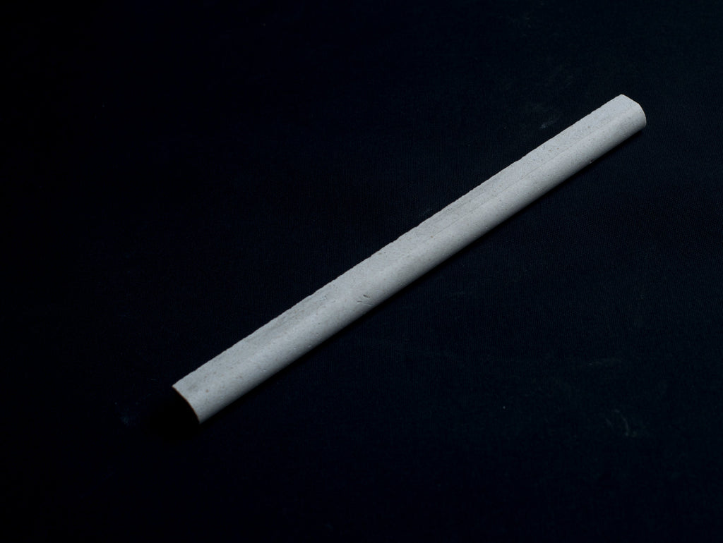 Limra Limestone Pencil Liner 3/4x12 Polished Mosaic Tile