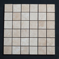 Ivory Travertine 2x2 Honed and Filled Mosaic Tile