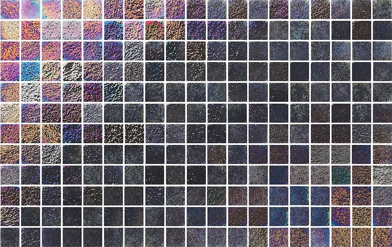 Artistic Indigo Tide Pool Tile