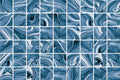 Modena Vogue Mexico Blue Glass Mosaic Tile