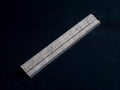 Lunarstone Noce Travertine Ogee Edge 2x12 Honed and Unfilled Mosaic Tile