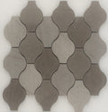 Foussana Grey Ornament Limestone Mosaic Tile