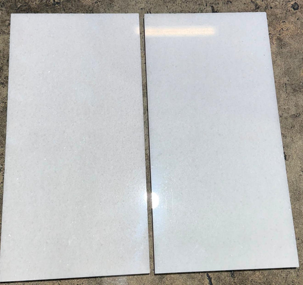 Polar White 12x24 Polished Tile
