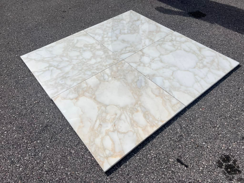 Calacatta Gold Giorgio 18x18 Polished Tile