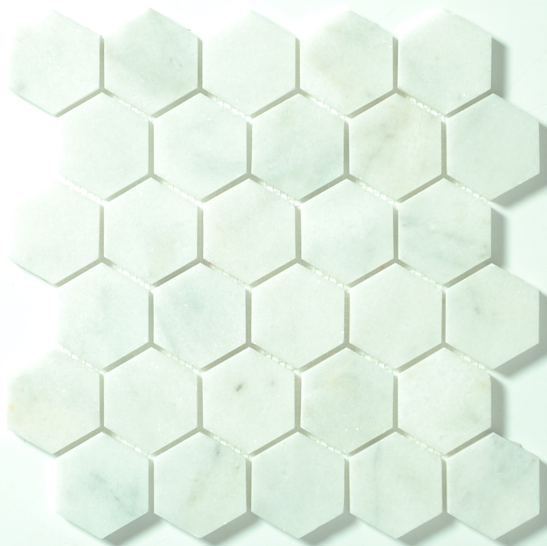 Pearl 2x2 Hexagon Polished Mosaic Tile