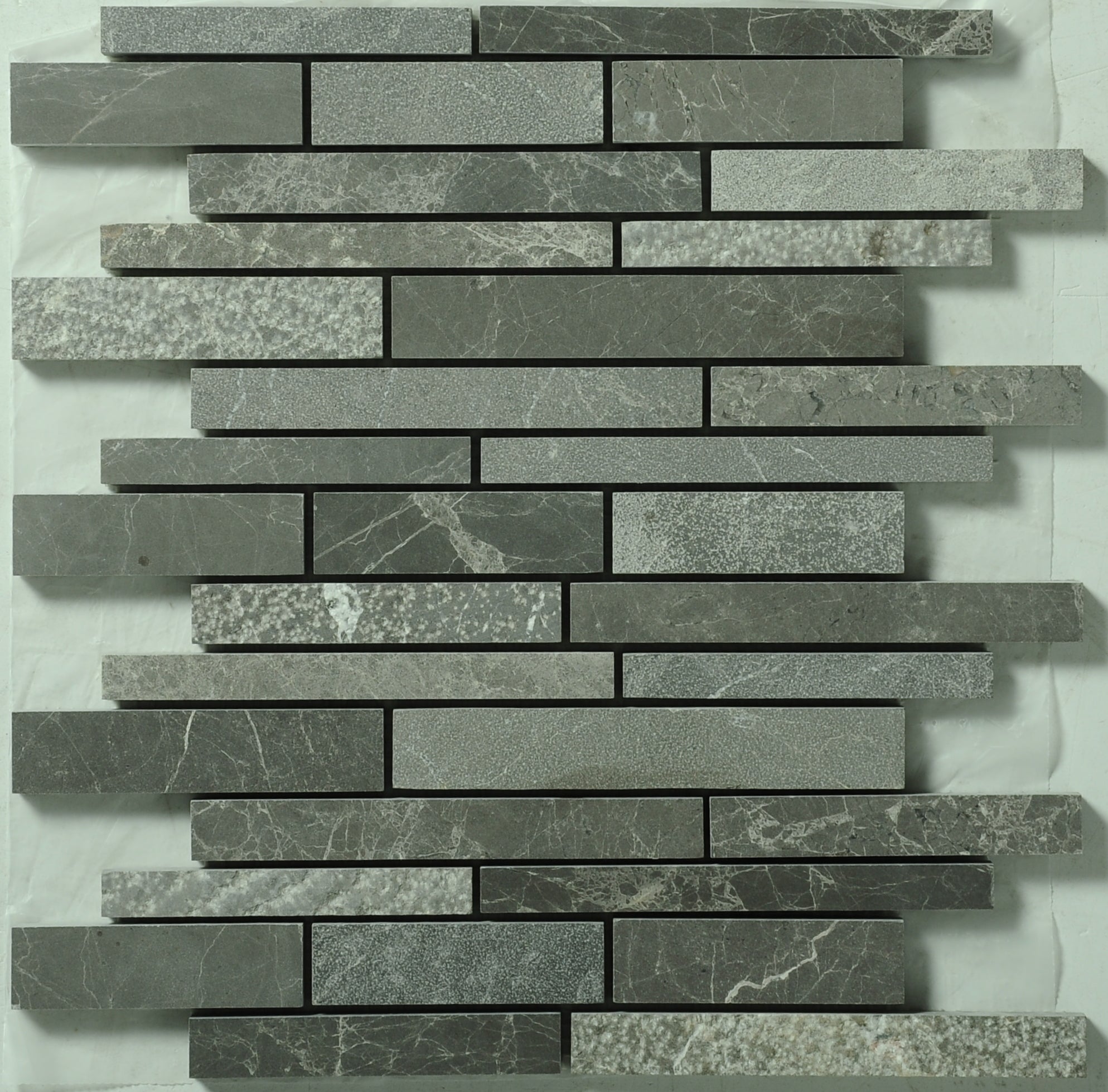 Lagoon Linear Marble Mixed Surfaces Mosaic Tile