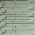 Pearl Linear Marble Polished Mosaic Tile