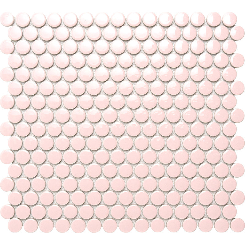 SATELLITE OF LOVE PENNY ROUND MOSAIC TILE - Onlinetileshop.com