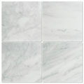 Bianco Mare 24x24 Tumbled Marble Tile