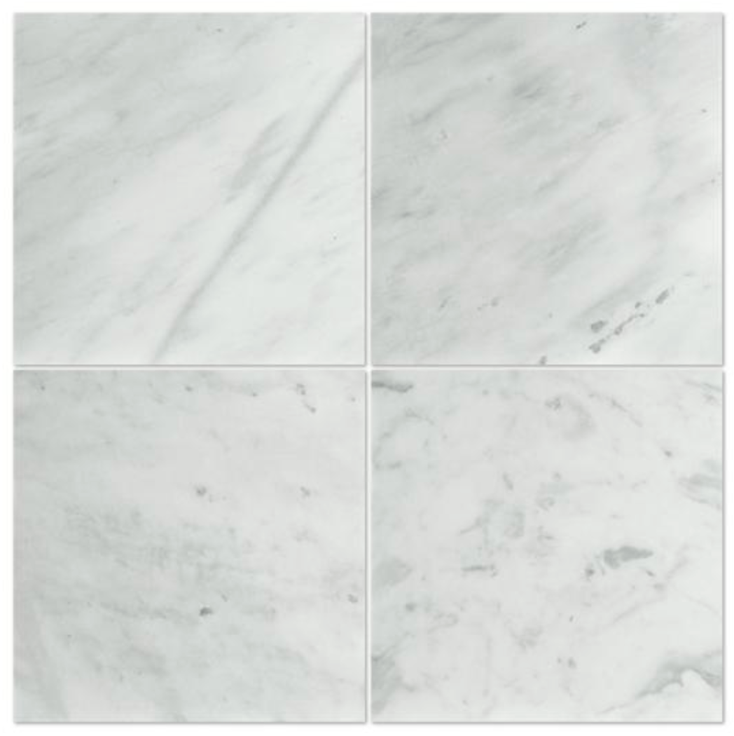 Bianco Mare 24x24 Polished Marble Tile