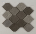 Foussana Grey Stretch Hexagon Limestone Mosaic Tile