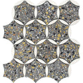 FLUVIALE Terrazzo, Dolomite Mix Mosaic Tile - stoneandtiledepot.com