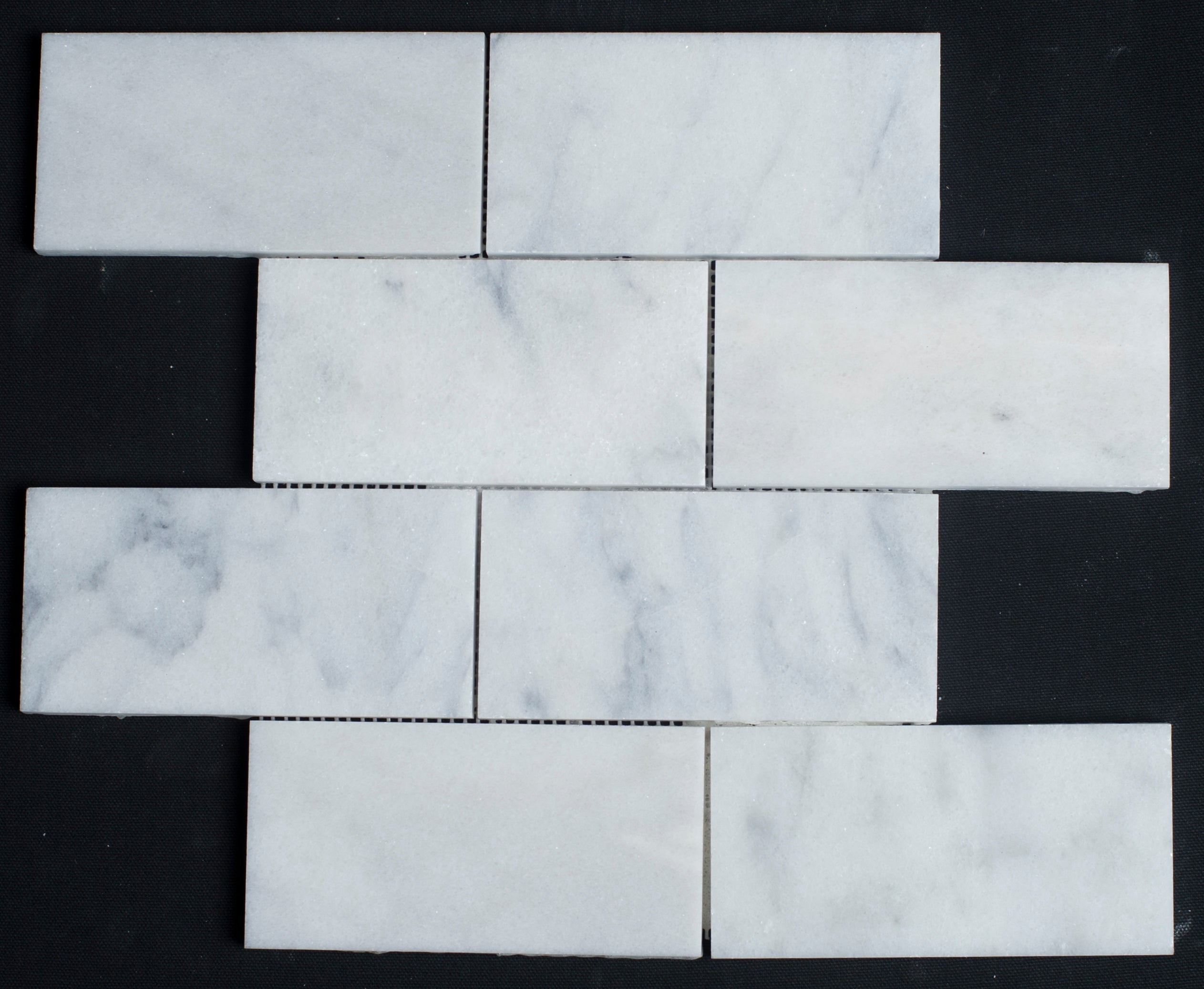 White Carrara Marble 3x6 Polished Tile