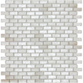ALASKA GLACIER BRICK glass Mosaic Tile.