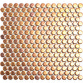 ANDROMEDA PENNY ROUND MOSAIC TILE - Onlinetileshop.com