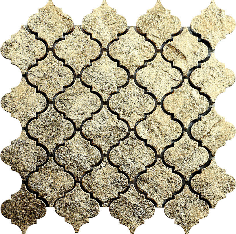 ARTISTIC BURJ GOLD resin Mosaic Tile.