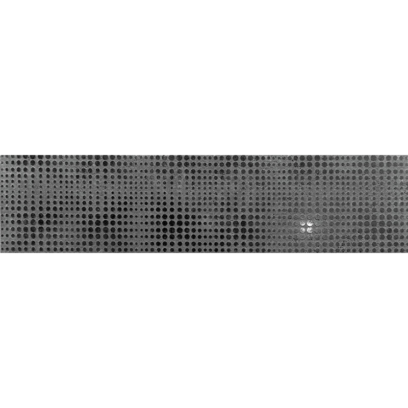 Artistic Etched Dots Black Eastern Black Mosaic Tile.