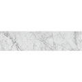 Artistic Etched Dots Carrara Bianco Carrara Mosaic Tile.
